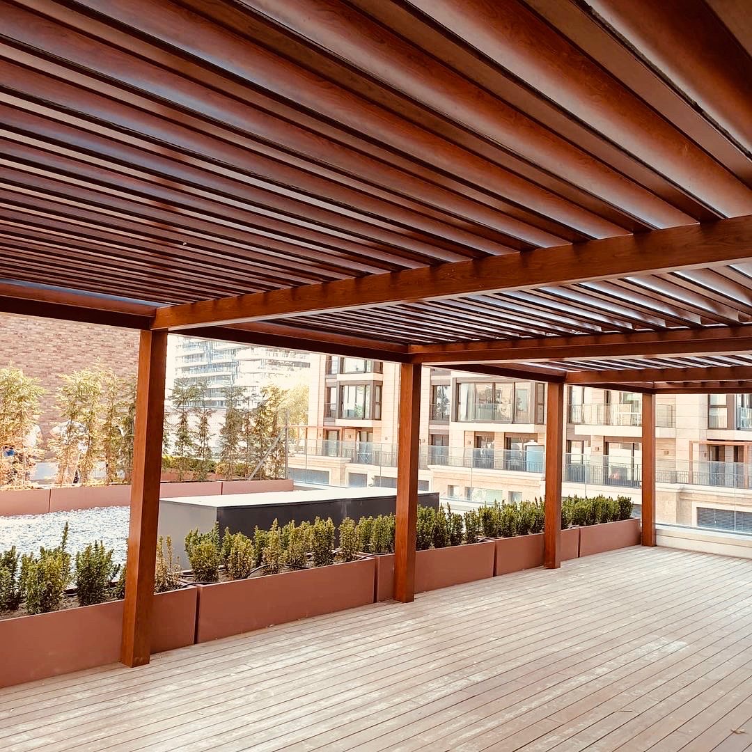 Gürsoylar · Minimalseries | Bioklimatik Pergola Tavan Sistemi Gürsoylar · Minimalseries | Bioklimatik Pergola Tavan Sistemi